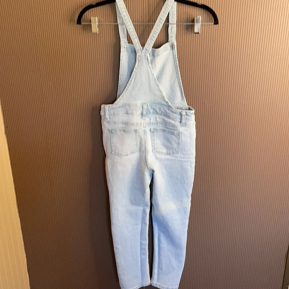 Cat & jack stretchy Jean‎ overalls size s 6/6x
